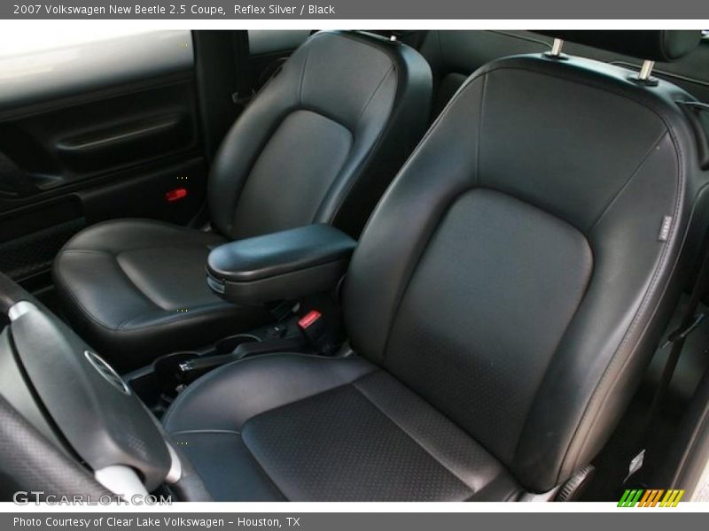 Reflex Silver / Black 2007 Volkswagen New Beetle 2.5 Coupe