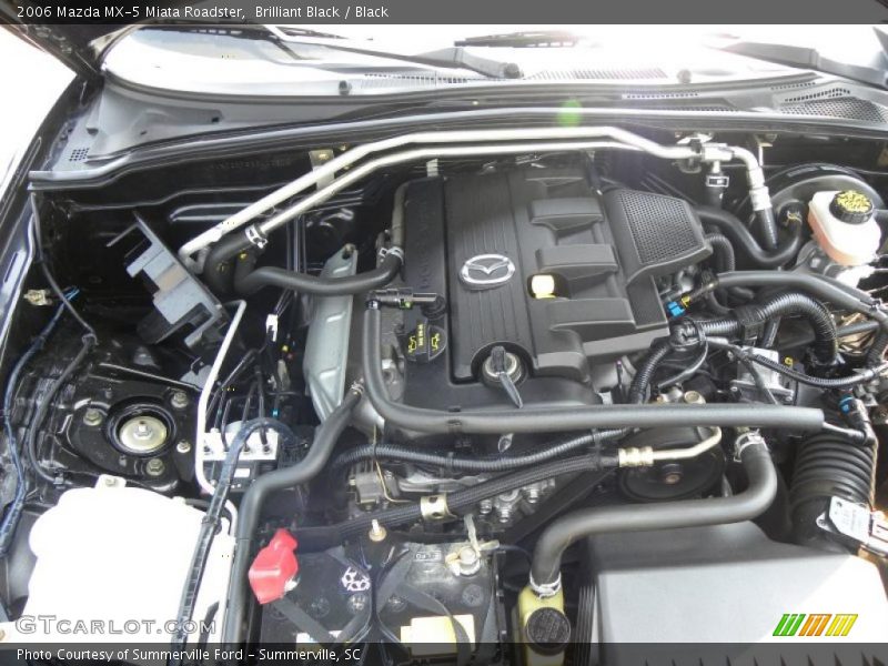 Brilliant Black / Black 2006 Mazda MX-5 Miata Roadster