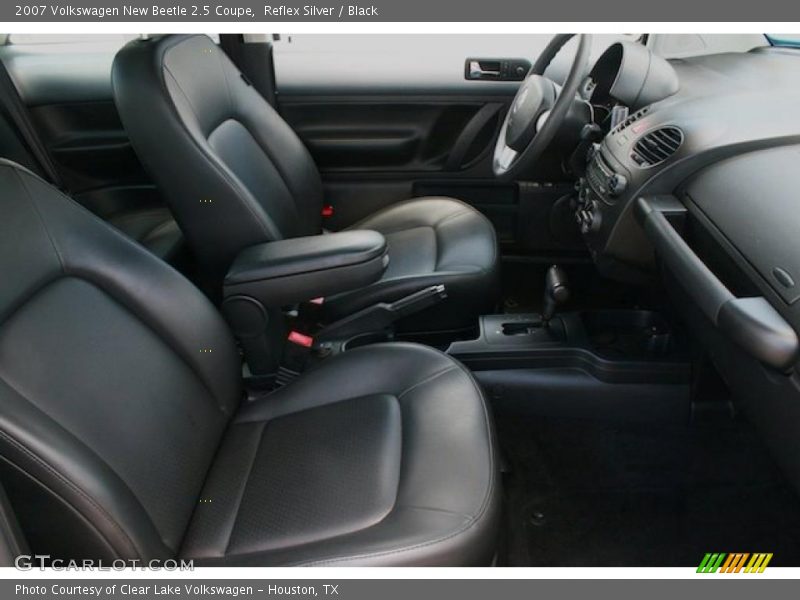 Reflex Silver / Black 2007 Volkswagen New Beetle 2.5 Coupe