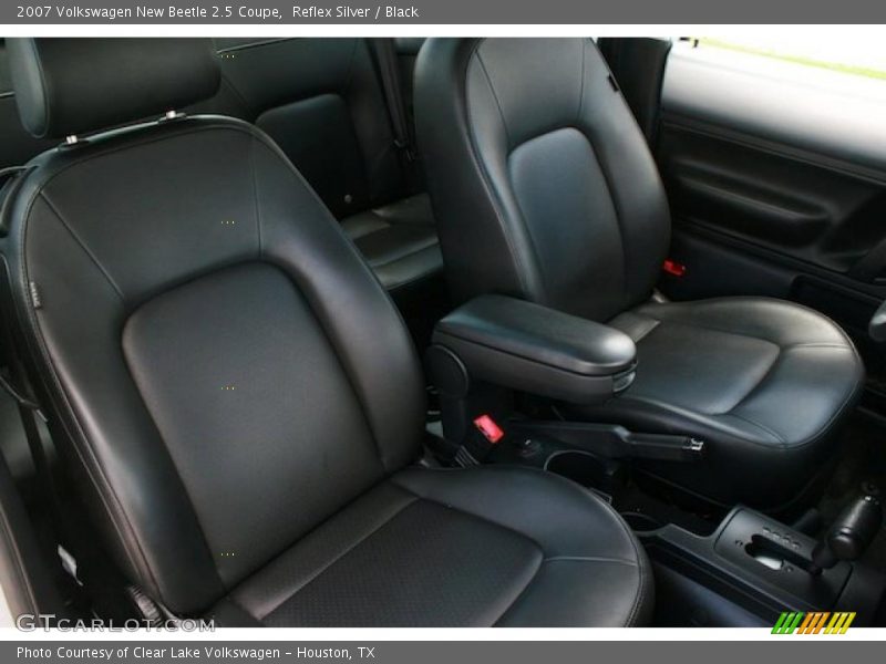 Reflex Silver / Black 2007 Volkswagen New Beetle 2.5 Coupe