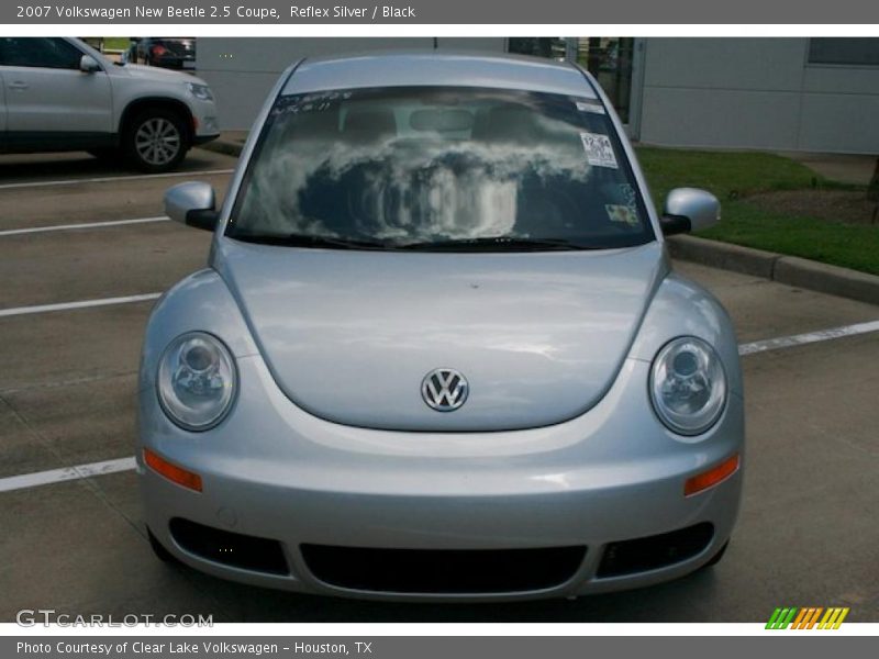 Reflex Silver / Black 2007 Volkswagen New Beetle 2.5 Coupe