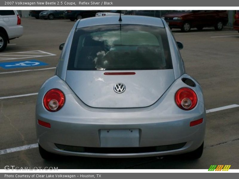 Reflex Silver / Black 2007 Volkswagen New Beetle 2.5 Coupe