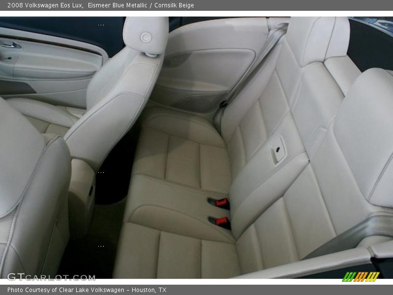 Eismeer Blue Metallic / Cornsilk Beige 2008 Volkswagen Eos Lux