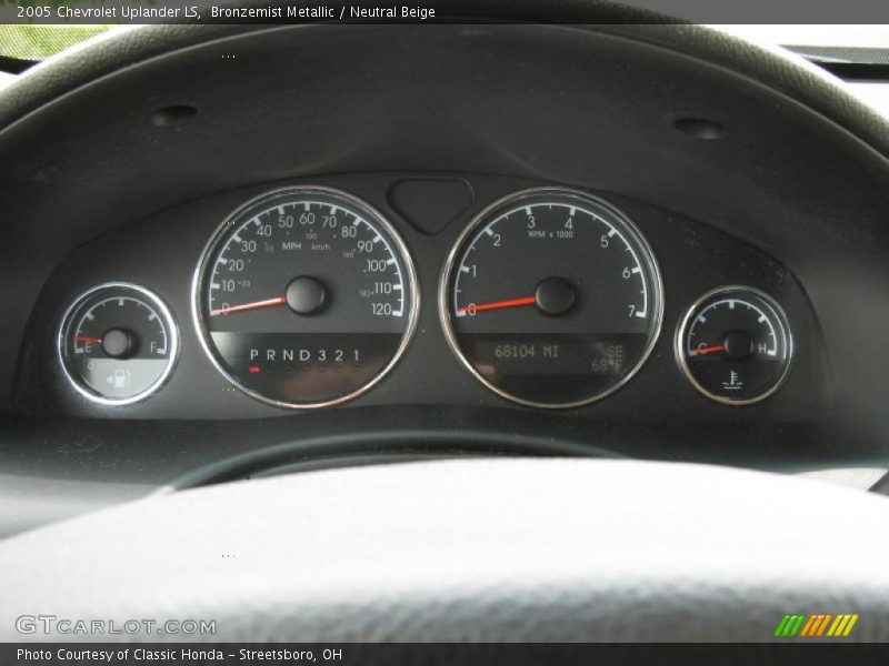 Bronzemist Metallic / Neutral Beige 2005 Chevrolet Uplander LS
