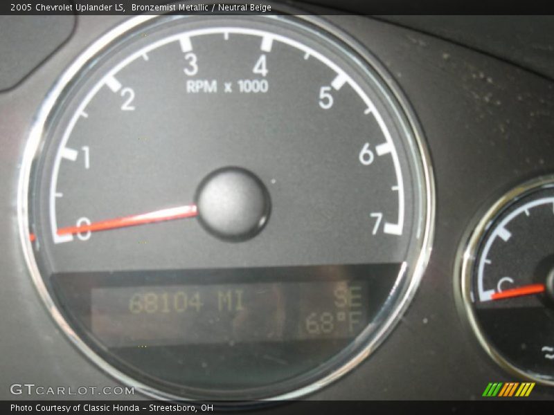 Bronzemist Metallic / Neutral Beige 2005 Chevrolet Uplander LS