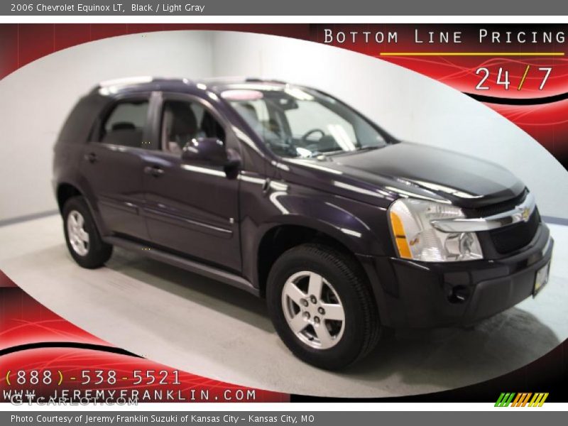 Black / Light Gray 2006 Chevrolet Equinox LT