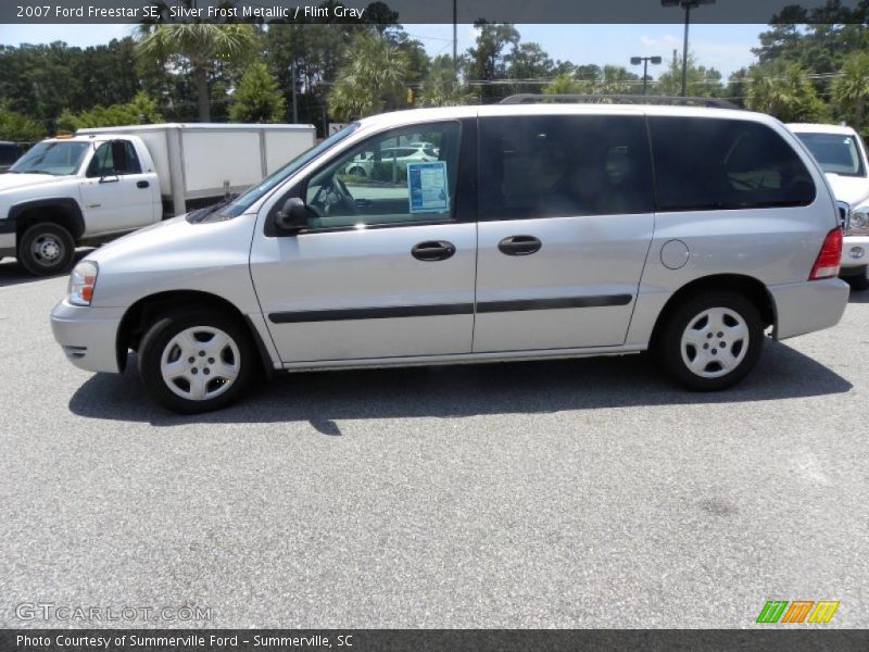 Silver Frost Metallic / Flint Gray 2007 Ford Freestar SE