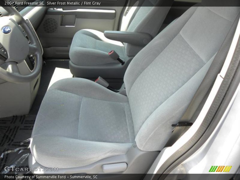 Silver Frost Metallic / Flint Gray 2007 Ford Freestar SE