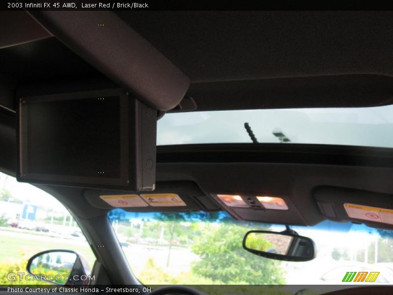 Laser Red / Brick/Black 2003 Infiniti FX 45 AWD