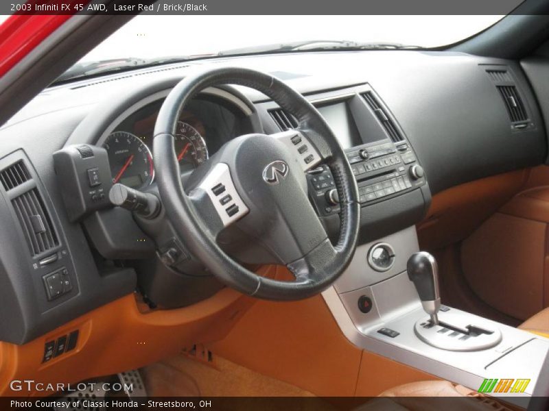 Laser Red / Brick/Black 2003 Infiniti FX 45 AWD