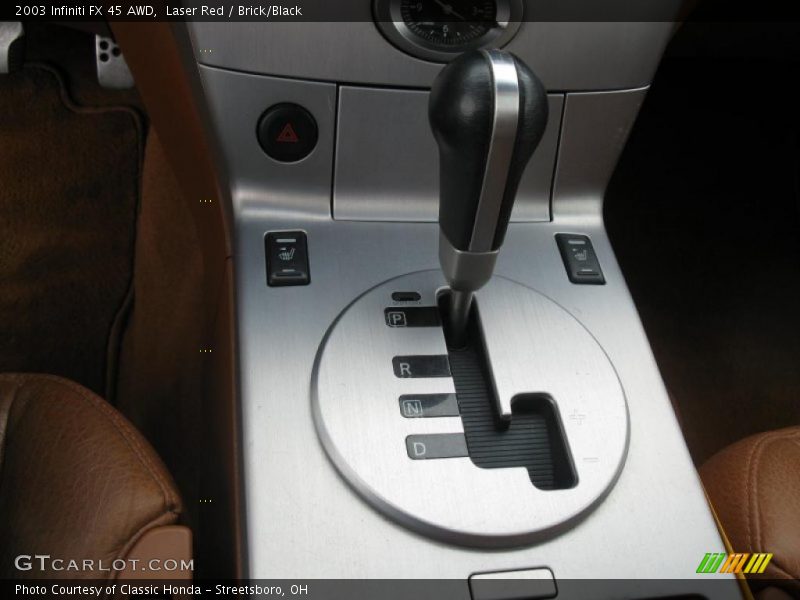 Laser Red / Brick/Black 2003 Infiniti FX 45 AWD