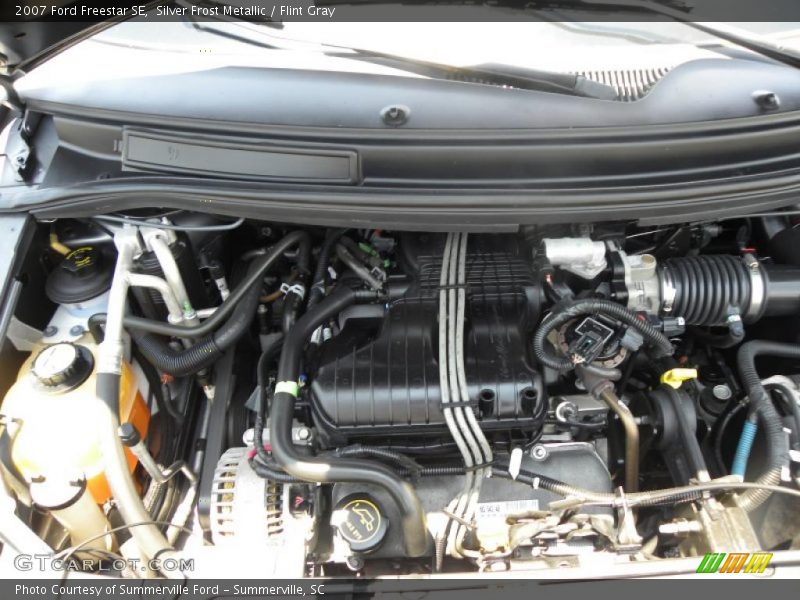 Silver Frost Metallic / Flint Gray 2007 Ford Freestar SE