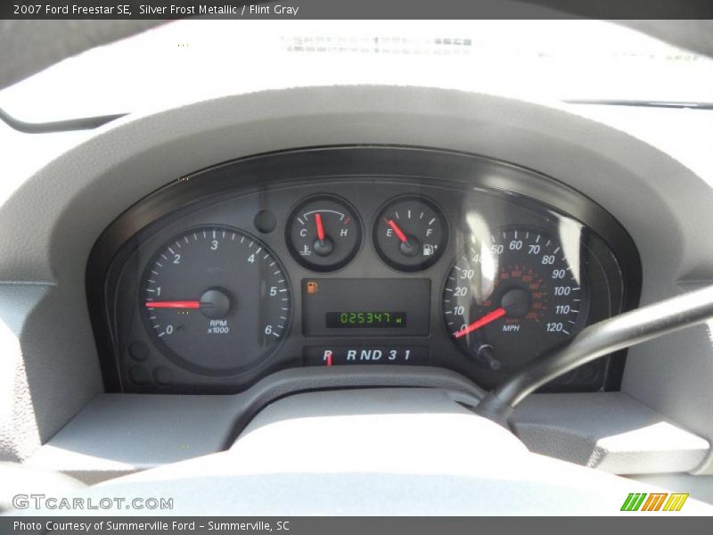 Silver Frost Metallic / Flint Gray 2007 Ford Freestar SE