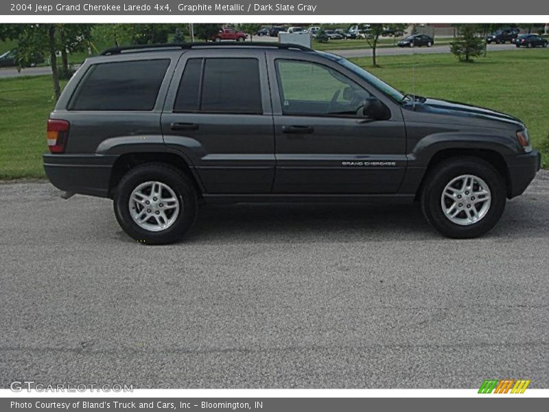 Graphite Metallic / Dark Slate Gray 2004 Jeep Grand Cherokee Laredo 4x4