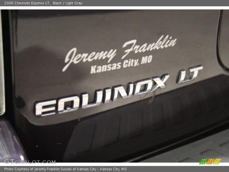 Black / Light Gray 2006 Chevrolet Equinox LT