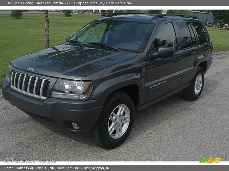 Graphite Metallic / Dark Slate Gray 2004 Jeep Grand Cherokee Laredo 4x4