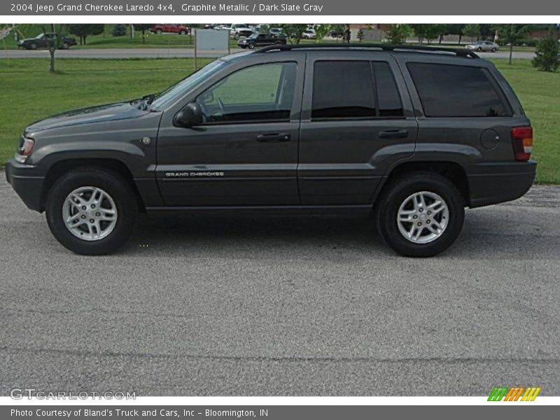 Graphite Metallic / Dark Slate Gray 2004 Jeep Grand Cherokee Laredo 4x4