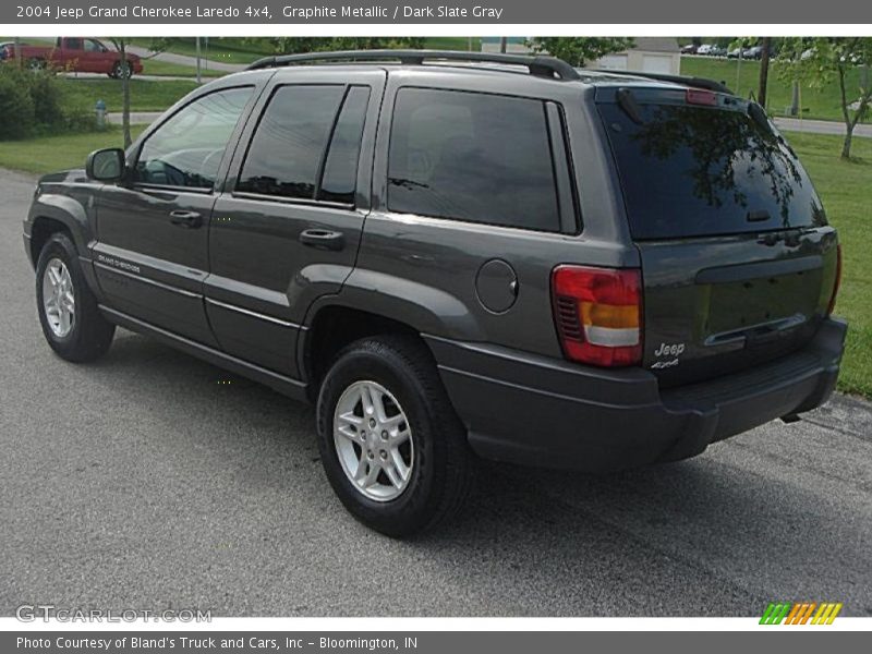 Graphite Metallic / Dark Slate Gray 2004 Jeep Grand Cherokee Laredo 4x4