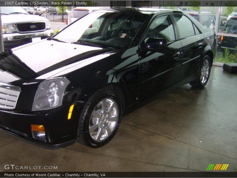 Black Raven / Ebony 2007 Cadillac CTS Sedan