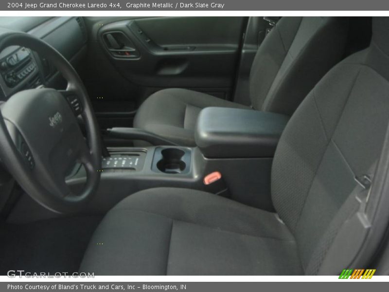 Graphite Metallic / Dark Slate Gray 2004 Jeep Grand Cherokee Laredo 4x4