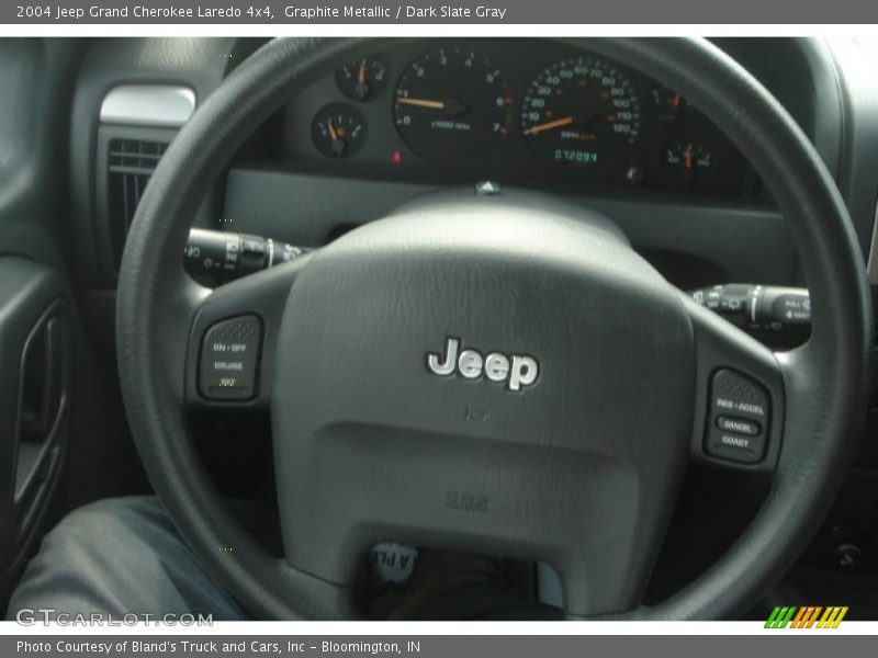 Graphite Metallic / Dark Slate Gray 2004 Jeep Grand Cherokee Laredo 4x4