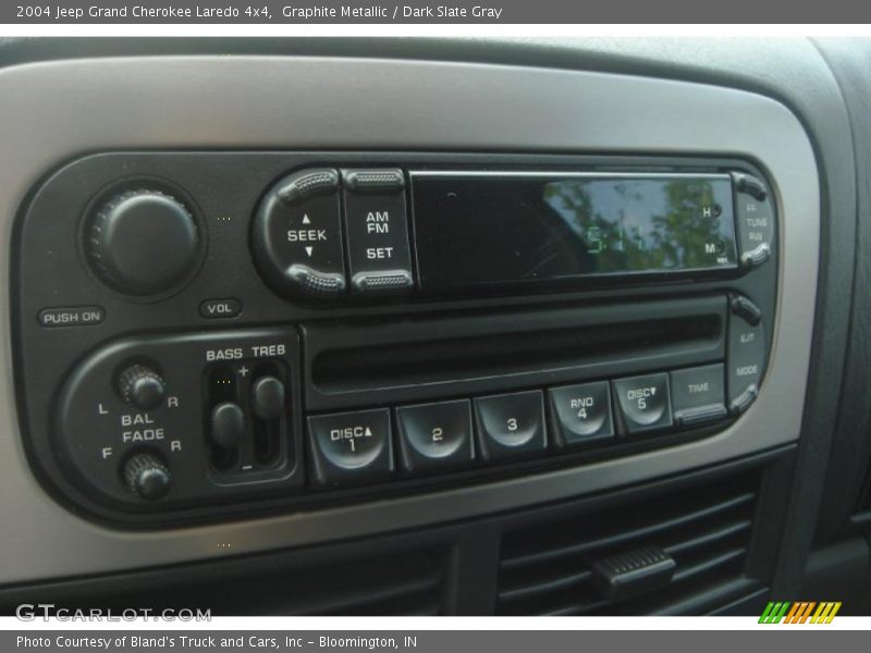 Graphite Metallic / Dark Slate Gray 2004 Jeep Grand Cherokee Laredo 4x4
