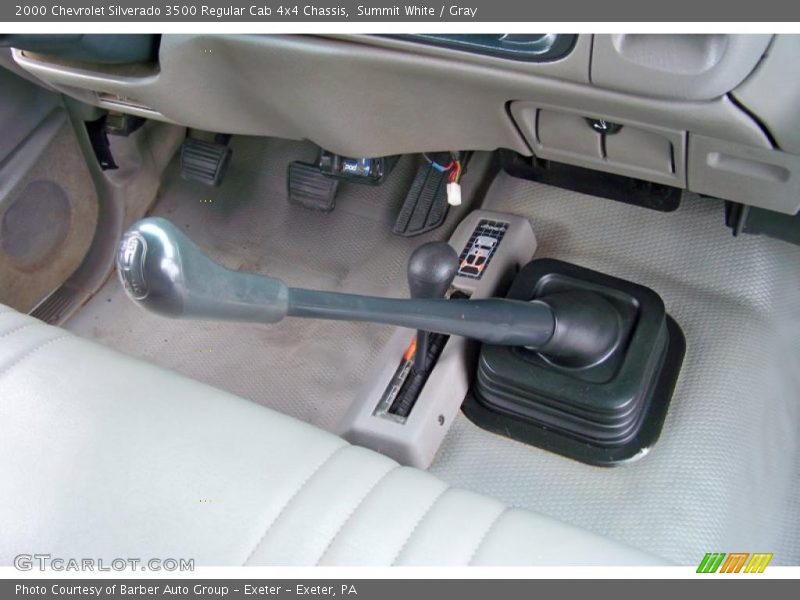 Summit White / Gray 2000 Chevrolet Silverado 3500 Regular Cab 4x4 Chassis