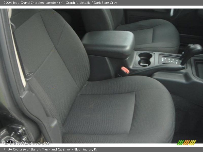 Graphite Metallic / Dark Slate Gray 2004 Jeep Grand Cherokee Laredo 4x4