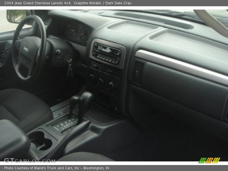 Graphite Metallic / Dark Slate Gray 2004 Jeep Grand Cherokee Laredo 4x4