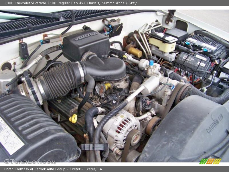 Summit White / Gray 2000 Chevrolet Silverado 3500 Regular Cab 4x4 Chassis