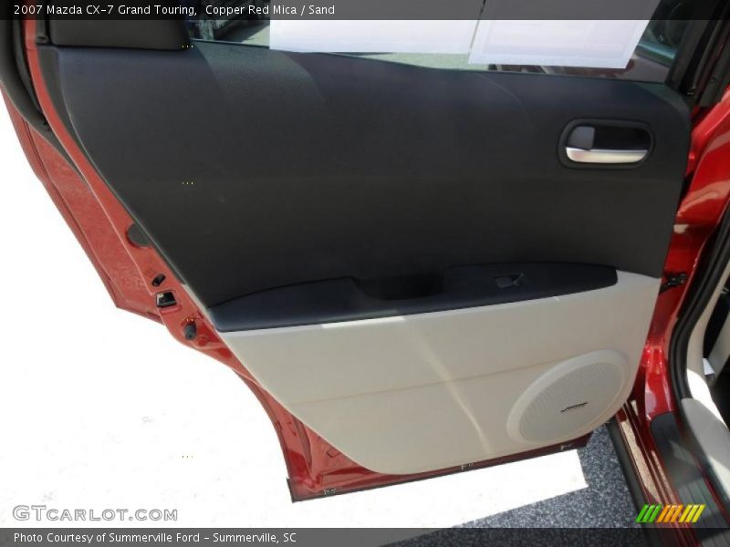 Copper Red Mica / Sand 2007 Mazda CX-7 Grand Touring