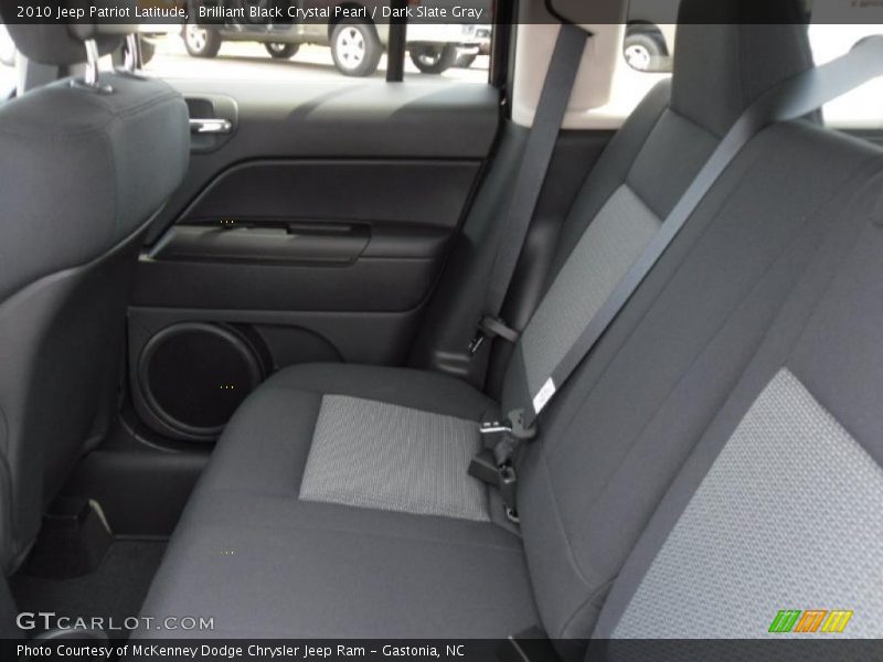Brilliant Black Crystal Pearl / Dark Slate Gray 2010 Jeep Patriot Latitude