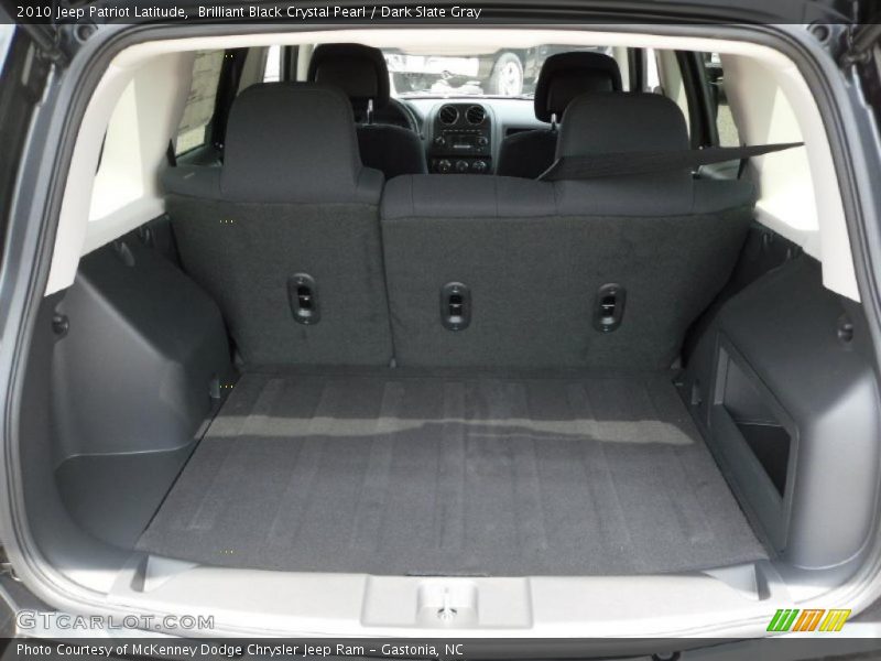 Brilliant Black Crystal Pearl / Dark Slate Gray 2010 Jeep Patriot Latitude