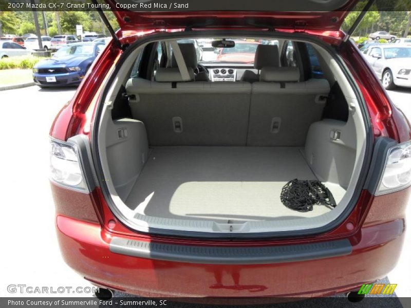 Copper Red Mica / Sand 2007 Mazda CX-7 Grand Touring