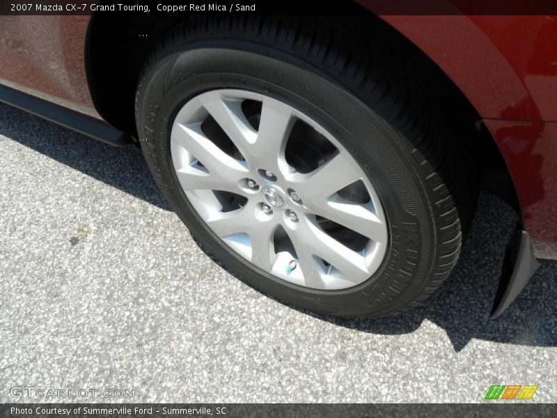 Copper Red Mica / Sand 2007 Mazda CX-7 Grand Touring