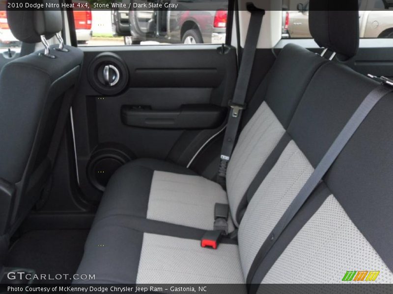 Stone White / Dark Slate Gray 2010 Dodge Nitro Heat 4x4
