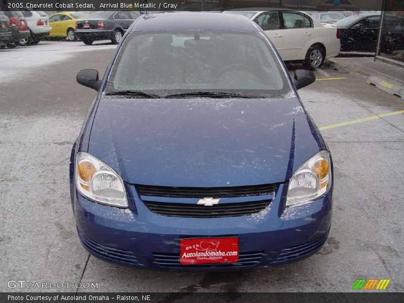 Arrival Blue Metallic / Gray 2005 Chevrolet Cobalt Sedan