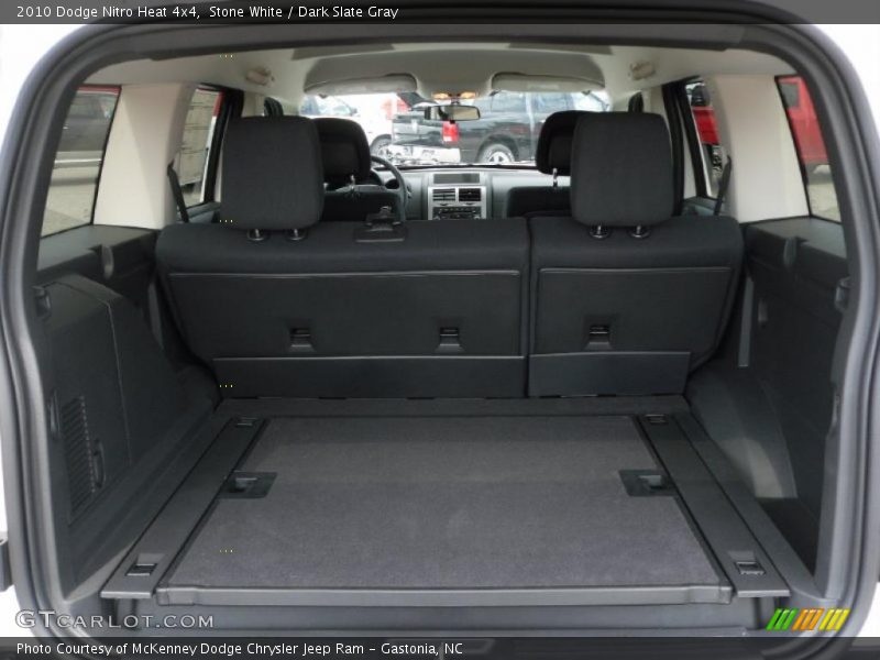 Stone White / Dark Slate Gray 2010 Dodge Nitro Heat 4x4