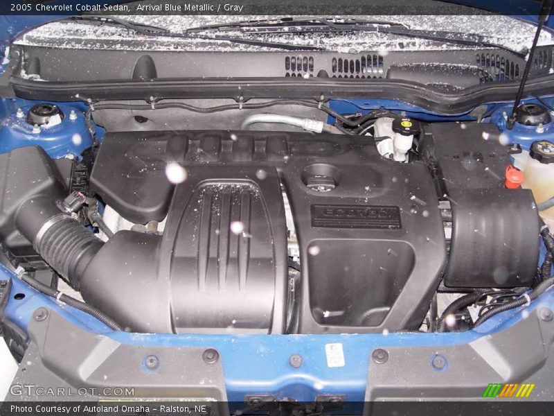 Arrival Blue Metallic / Gray 2005 Chevrolet Cobalt Sedan