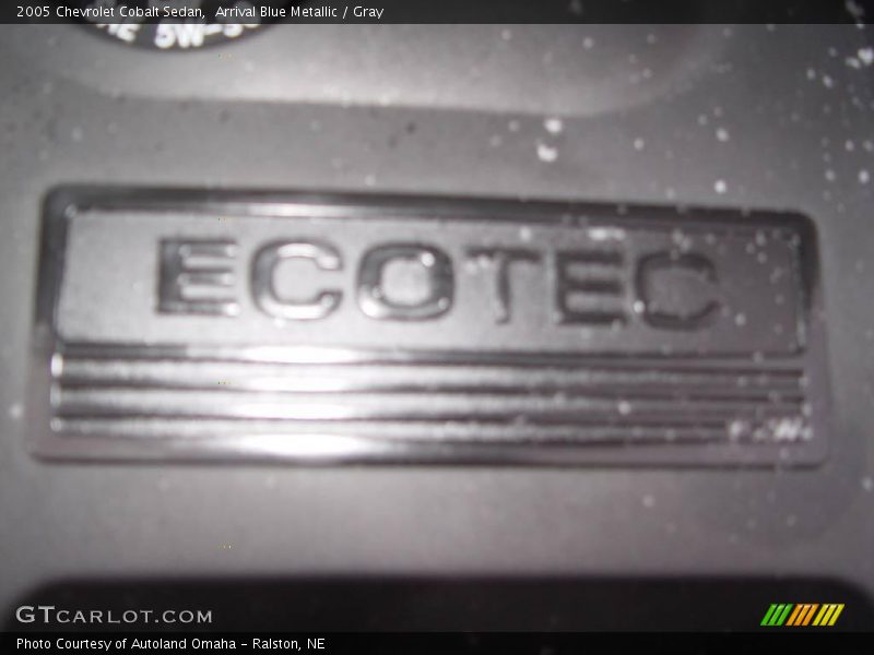 Arrival Blue Metallic / Gray 2005 Chevrolet Cobalt Sedan