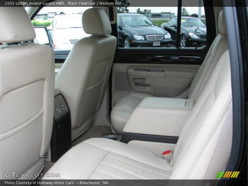 Black Clearcoat / Medium Ash 2003 Lincoln Aviator Luxury AWD