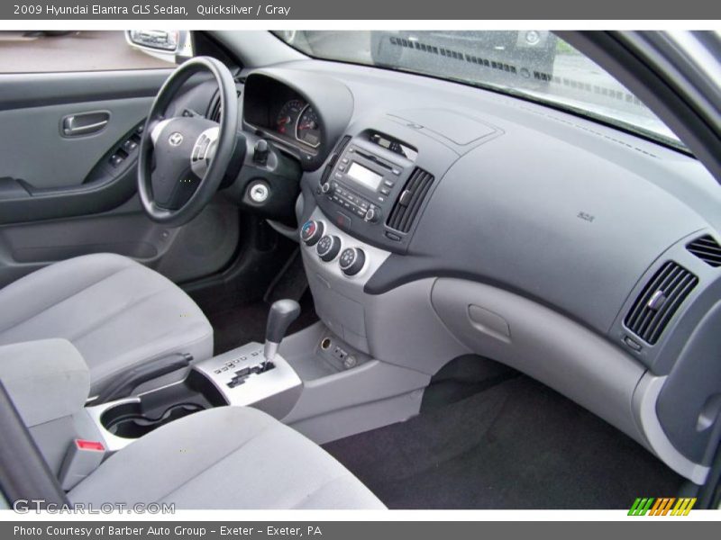 Quicksilver / Gray 2009 Hyundai Elantra GLS Sedan