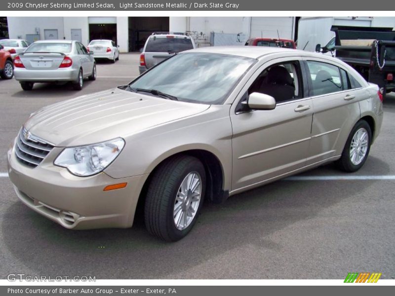 Light Sandstone Metallic / Dark Slate Gray 2009 Chrysler Sebring Limited Sedan