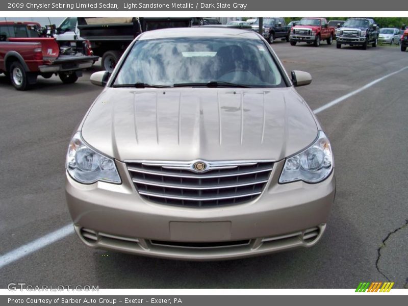 Light Sandstone Metallic / Dark Slate Gray 2009 Chrysler Sebring Limited Sedan