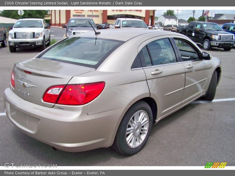 Light Sandstone Metallic / Dark Slate Gray 2009 Chrysler Sebring Limited Sedan