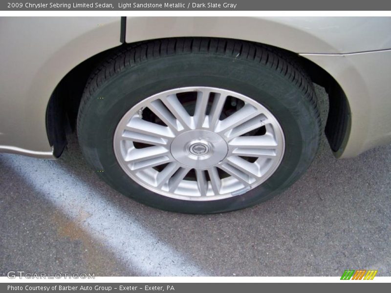 Light Sandstone Metallic / Dark Slate Gray 2009 Chrysler Sebring Limited Sedan