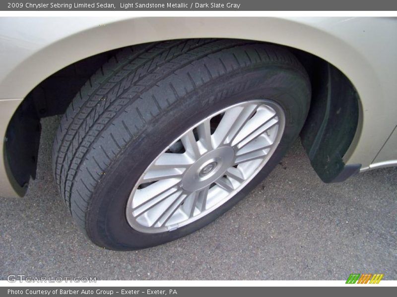 Light Sandstone Metallic / Dark Slate Gray 2009 Chrysler Sebring Limited Sedan