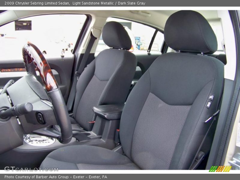 Light Sandstone Metallic / Dark Slate Gray 2009 Chrysler Sebring Limited Sedan