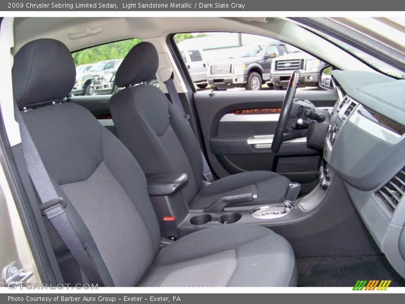Light Sandstone Metallic / Dark Slate Gray 2009 Chrysler Sebring Limited Sedan