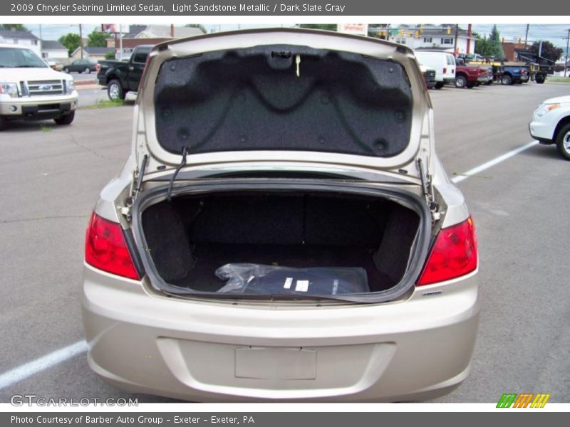 Light Sandstone Metallic / Dark Slate Gray 2009 Chrysler Sebring Limited Sedan